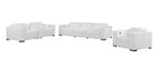 1208 Modular Leather Set with 5 Power Recliners & Power Headrests - White - SKU 1208-WHITE-7.5-HT-3PC - view 3