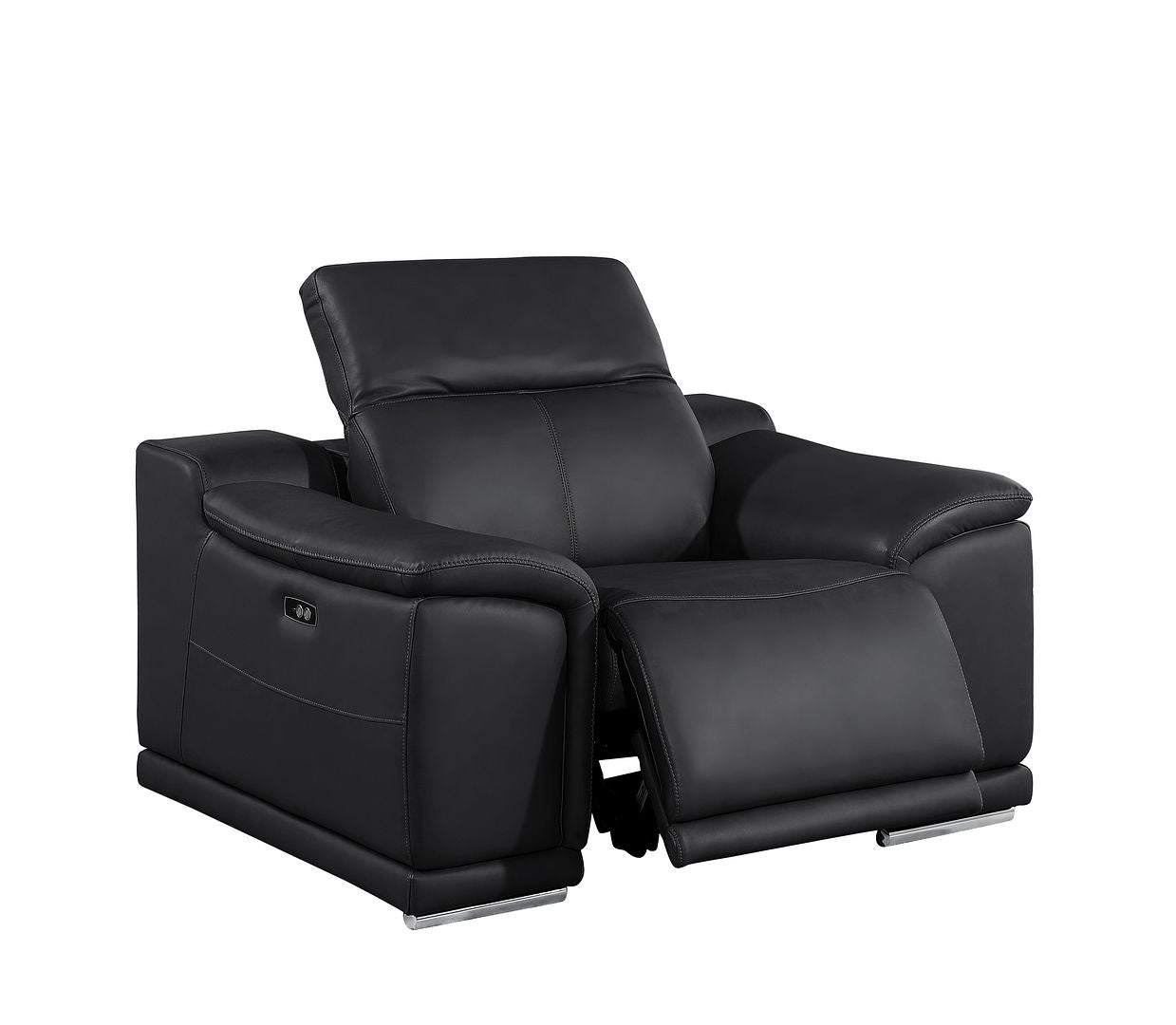2679 Power Reclining Chair with Power Headrest in Genuine Leather