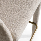 Faerron - Modern Ivory Beige Counter Chair