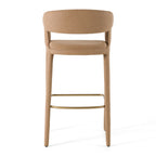 Faerron - Modern Leatherette Bar Chair - Modern Leatherette Bar Chair