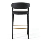Faerron - Modern Leatherette Bar Chair - Modern Leatherette Bar Chair