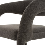 Faerron - Modern Grey Fabric Counter Chair