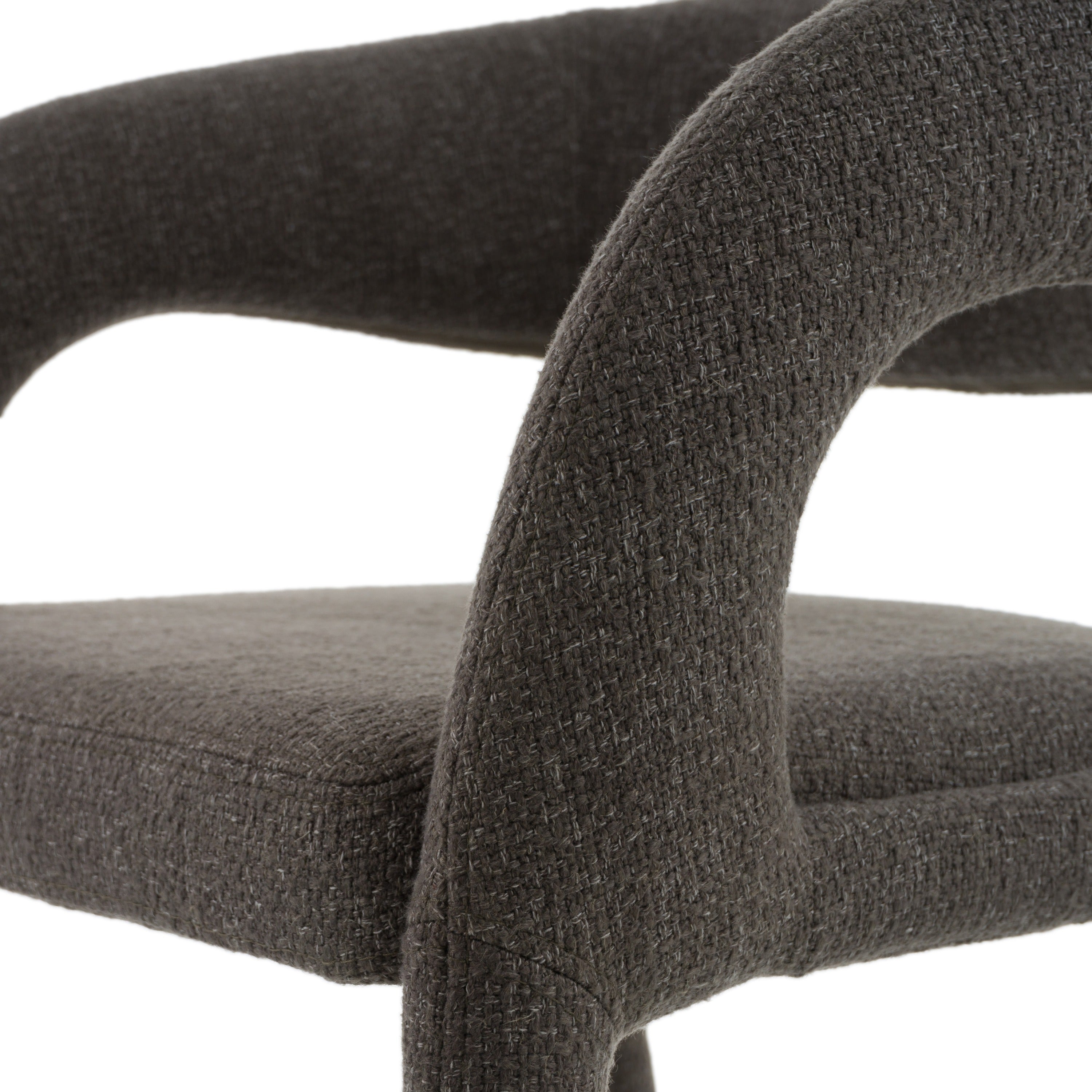 Faerron - Modern Grey Fabric Counter Chair