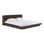 Fantasia - Dark Walnut Dark Grey 4-Piece Bedroom Set - Dark Walnut Dark Grey 4 - Piece Bedroom Set