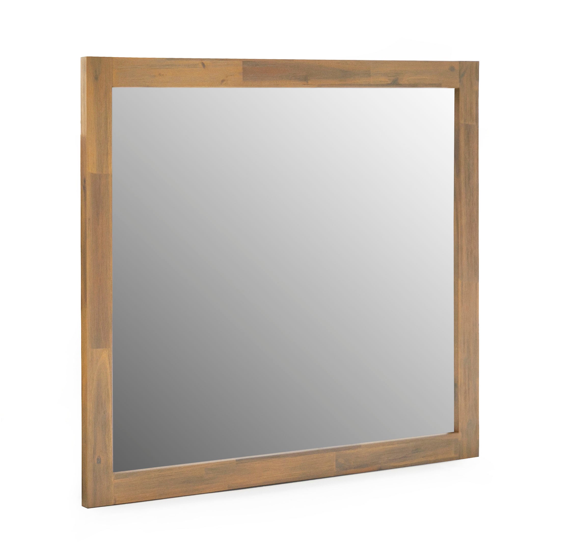 Fantasia - Contemporary Walnut Mirror