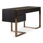 Modern Fauna Wenge and Rosegold Desk
