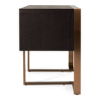 Modern Fauna Wenge and Rosegold Desk