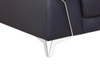 727 Divanitalia Sofa with Adjustable Headrest in Top-grain Italian Leather - Navy - SKU 727-S-NAVY - view 6