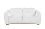 1120 Divanitalia 3-Piece Sofa Set with Adjustable Headrest in Top-grain Italian Leather - White - SKU 1120-WHITE-3PC - view 6
