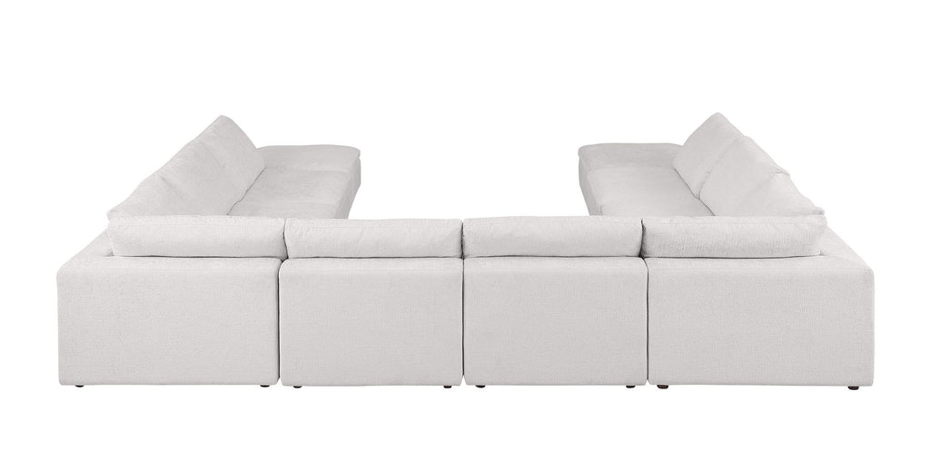 1100 Divanitalia 10-Piece U-Shaped Sectional Sofa with Chaise in Top-grain Italian Leather
