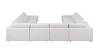 1100 Divanitalia 10-Piece U-Shaped Sectional Sofa with Chaise in Top-grain Italian Leather