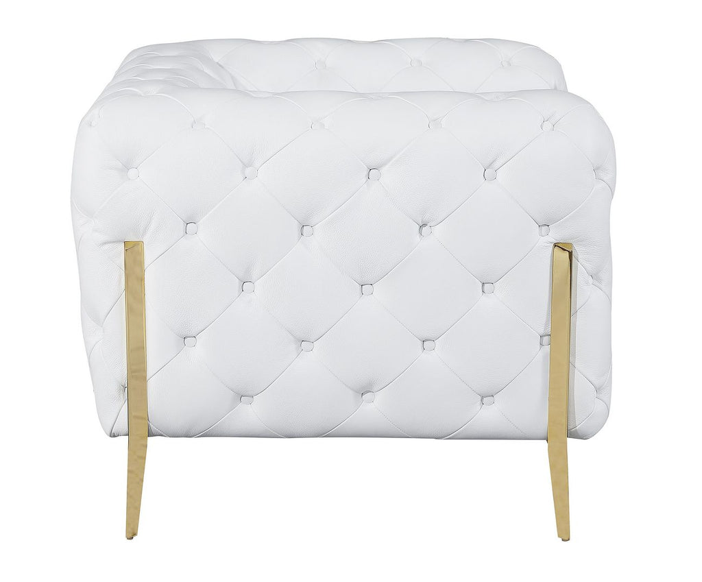 970 Divanitalia Chair in Top-grain Italian Leather