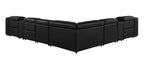 1116 Divanitalia 8-Piece L-Shaped Sectional Sofa in Top Grain Italian Leather with 3 Power Recliners & Power Headrests - Black - SKU 1116-BLACK-8PC-3PWR-SECTIONAL- GROUP - view 7