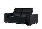 1208 Genuine Leather Dual Power Reclining Loveseat