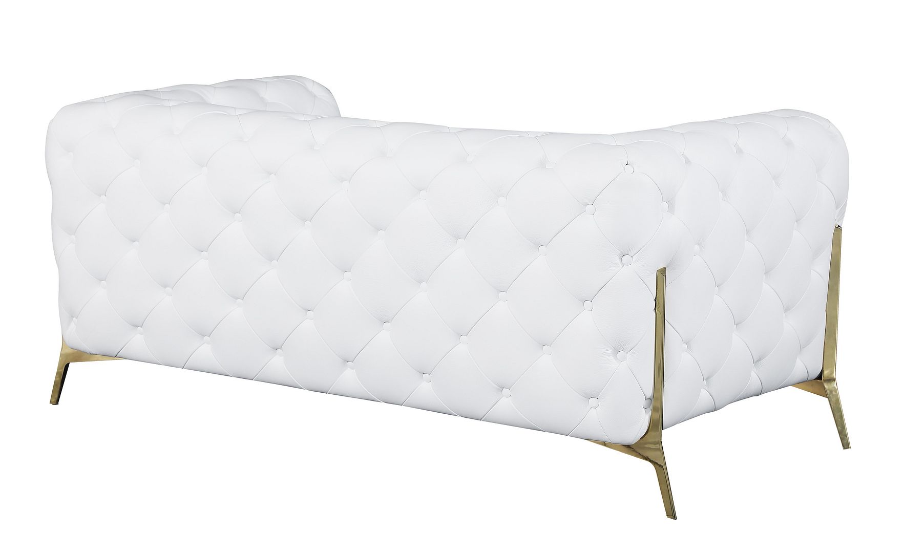 970 Divanitalia Loveseat in Top-grain Italian Leather