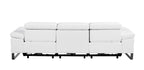 1246 Divanitalia Modular Power Dual Reclining Sofa with Power Reclining Headrests - Top Grain Italian Leather - White - SKU 1246-WHITE-3.2-S-HT - view 7