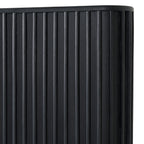 Fields - Modern Black Acacia Bed - Modern Black Acacia Bed