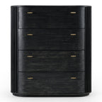 Fields - Modern Black Acacia Chest