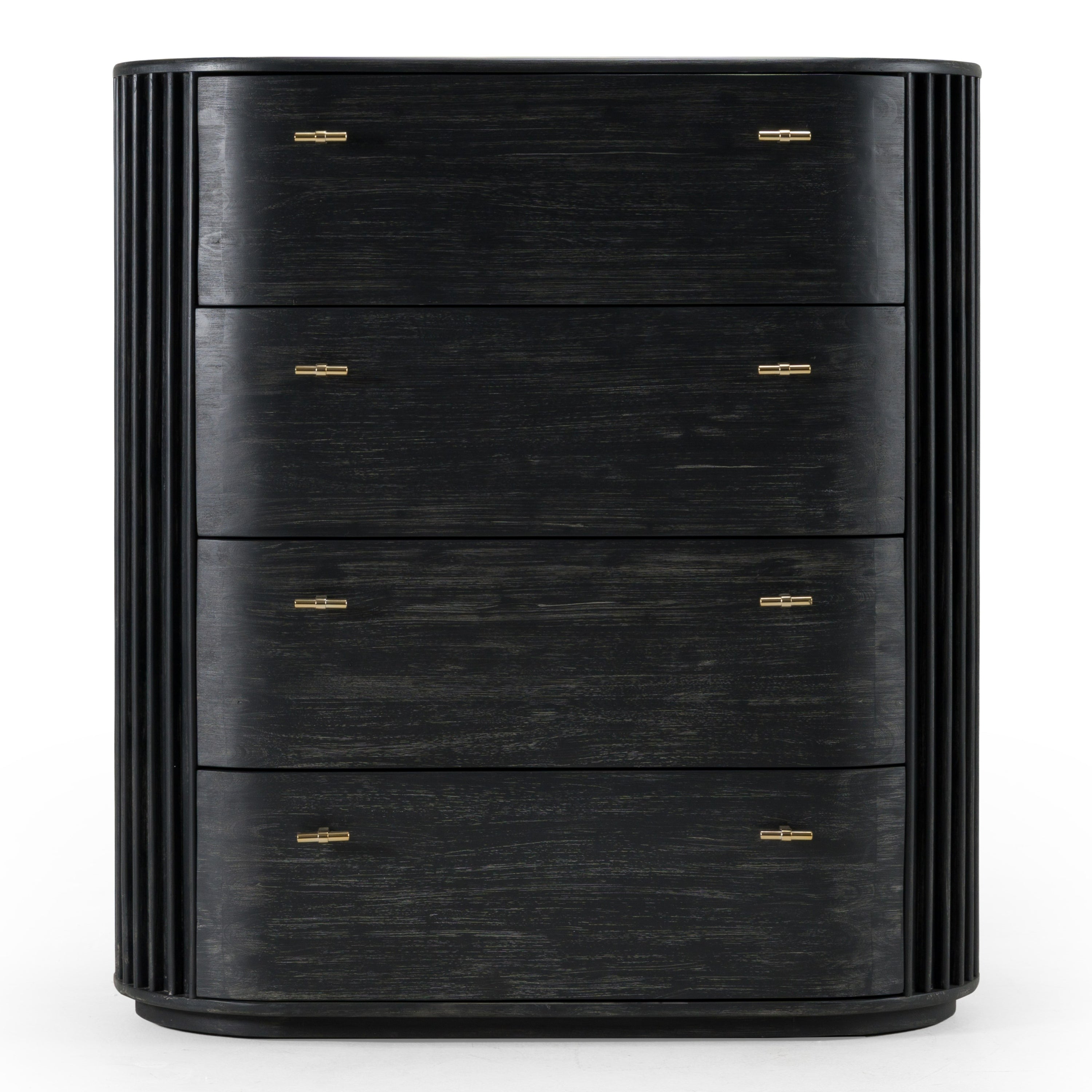 Fields - Modern Black Acacia Chest