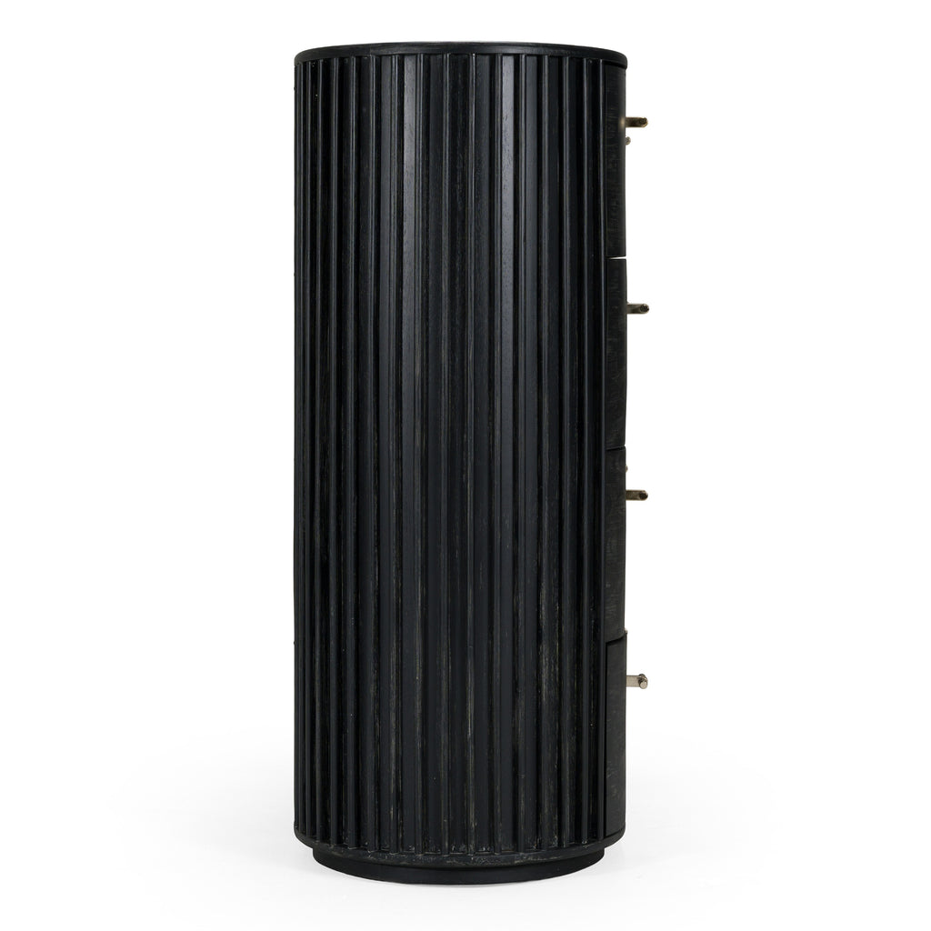 Fields - Modern Black Acacia Chest