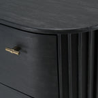 Fields - Modern Black Acacia Chest