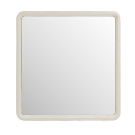 Florence - Modern Beige Leatherette Mirror