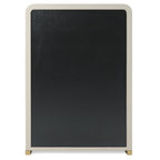 Florence - Modern Beige Leatherette + Gold Chest
