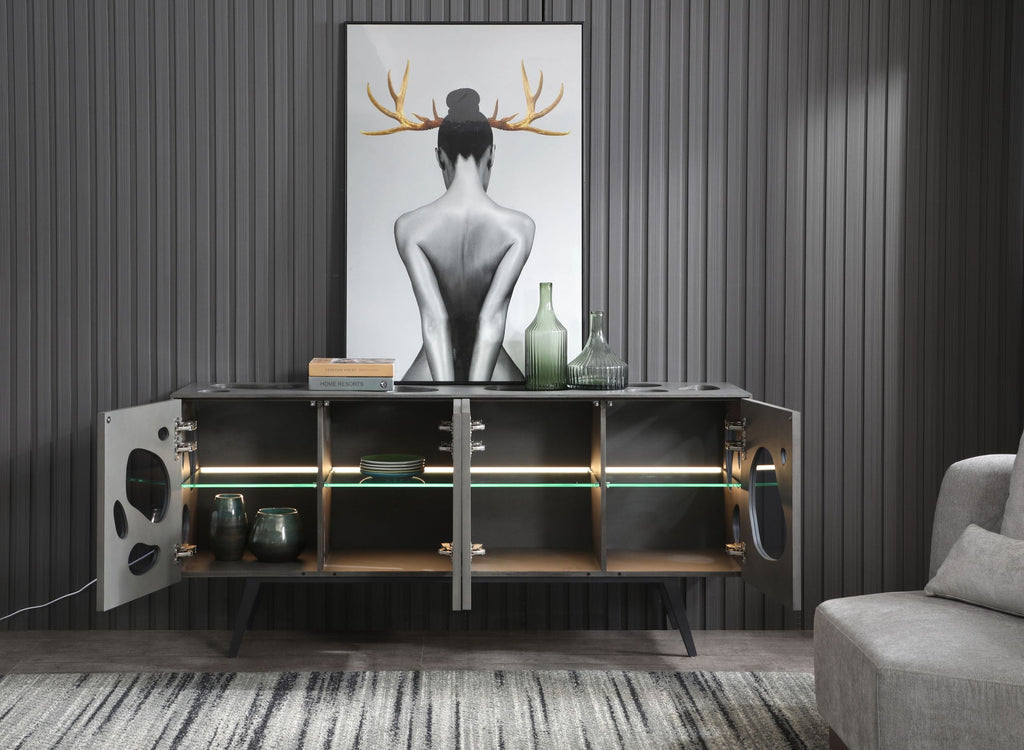 Fontana - Modern Grey Buffet
