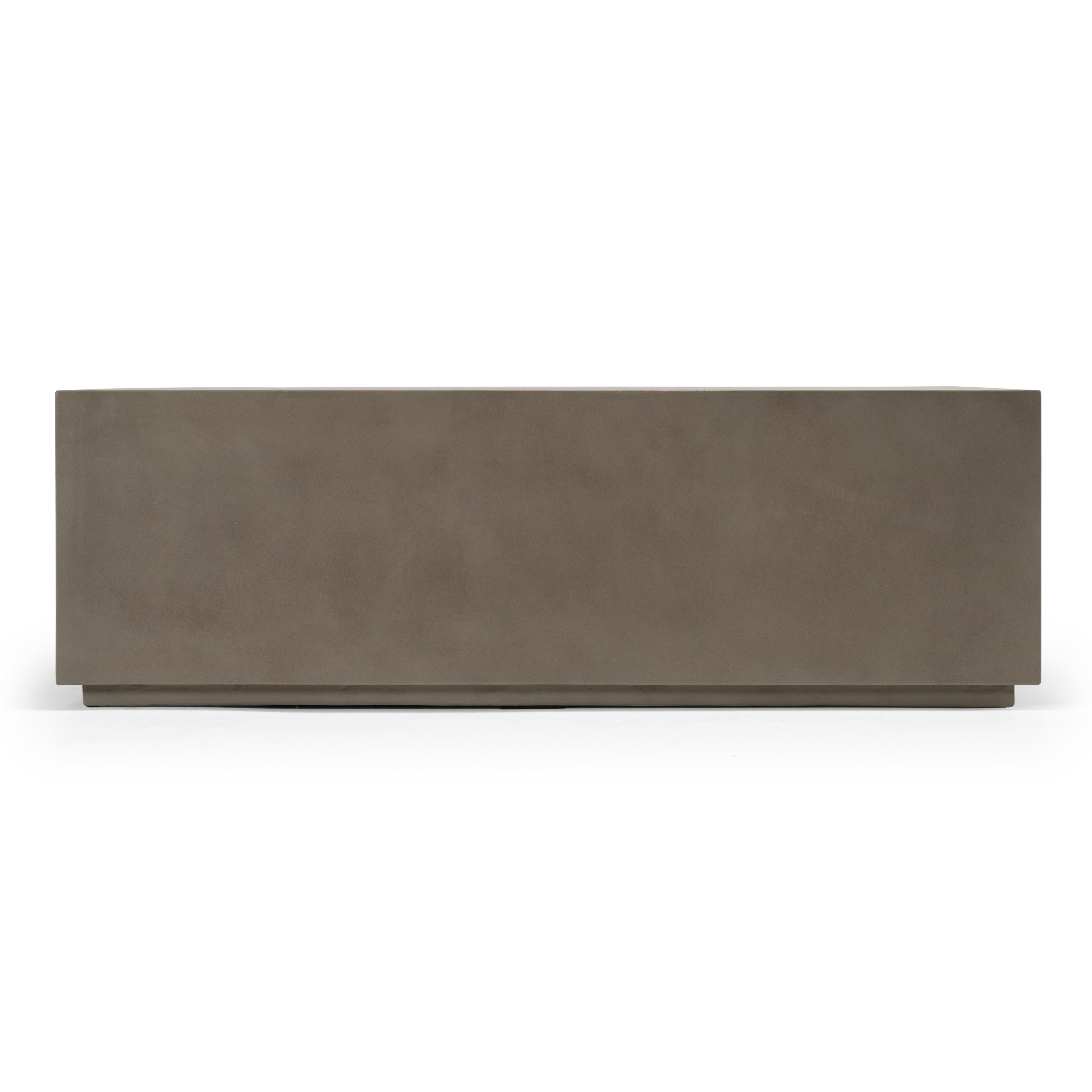Fresno - Modern Grey Concrete Coffee Table