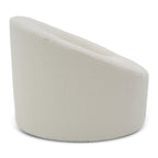 Frontier - Glam White Fabric Accent Chair