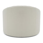 Frontier - Glam White Fabric Accent Chair