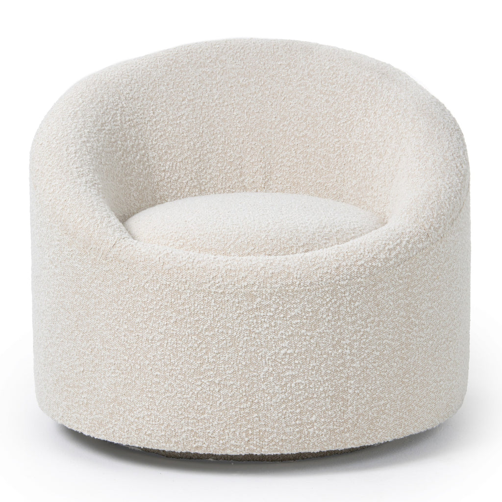 Frontier - Glam Beige Fabric Accent Chair
