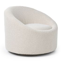 Frontier - Glam Beige Fabric Accent Chair