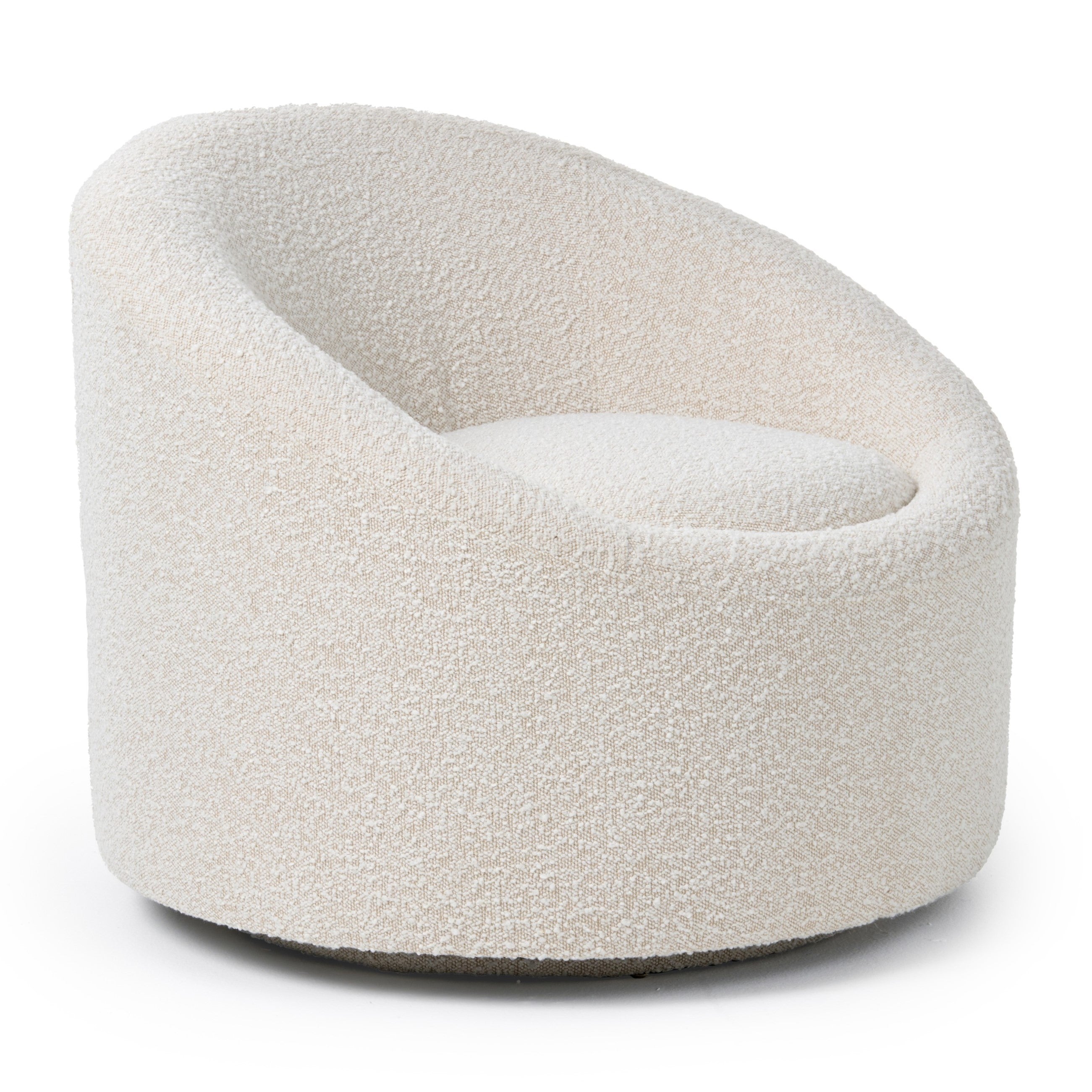 Frontier - Glam Beige Fabric Accent Chair