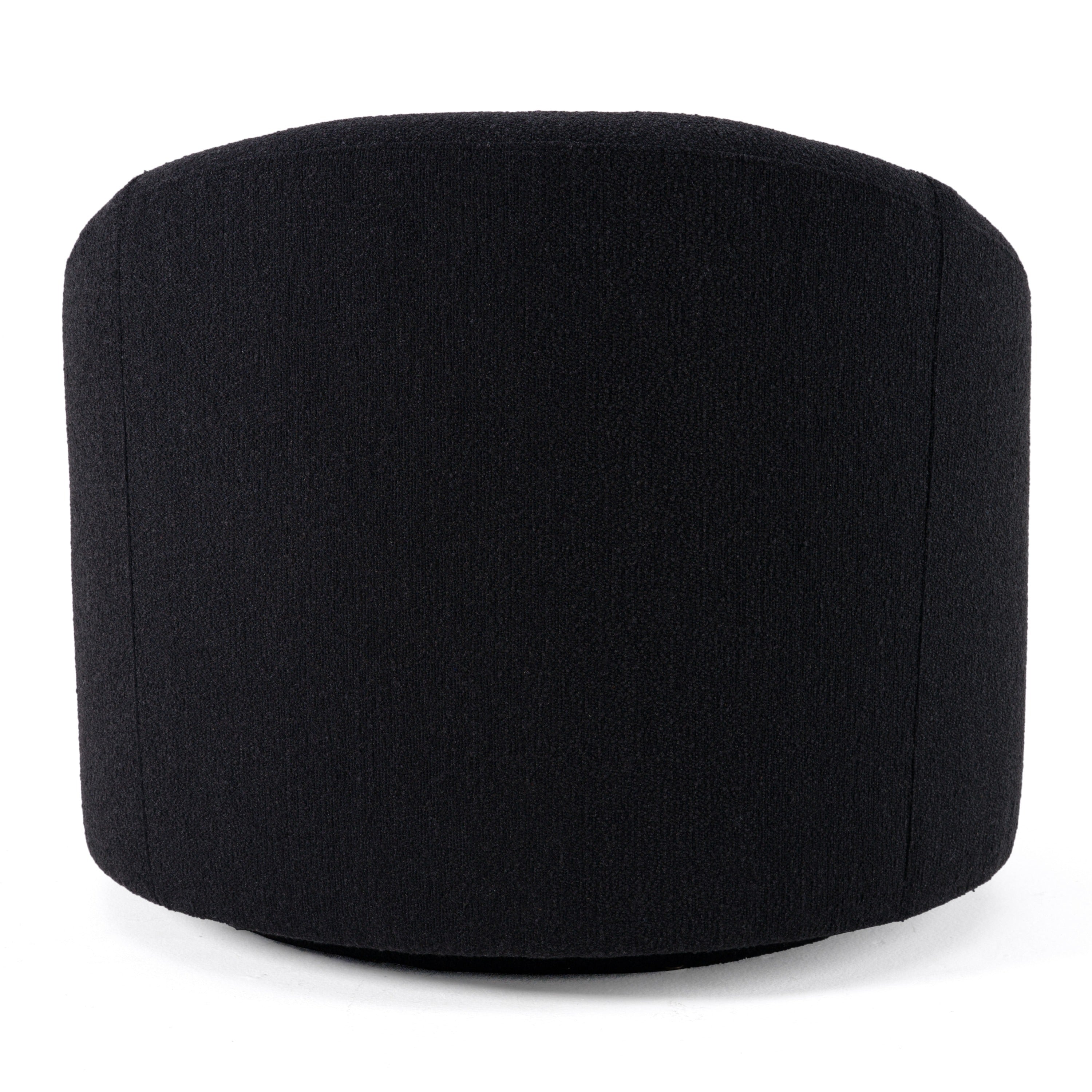 Frontier - Glam Black Fabric Accent Chair