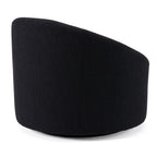 Frontier - Glam Black Fabric Accent Chair