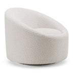 Frontier - Glam Off-White Fabric Accent Chair