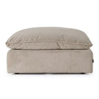 Garman - Modern Light Grey Ottoman
