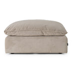 Garman - Modern Light Grey Ottoman
