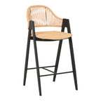 Gayle - Modern Rattan Counter Stool Set of 2
