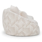 Gentle - Modern Beige Pattern Fabric Sofa
