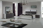 Corrado Italian Modern Grey Mirror