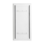 Glinda - Modern Pearl White Floor Mirror