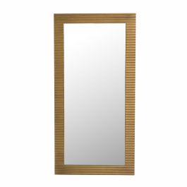 Glinda - Modern Brushed Brass Floor Mirror