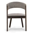 Grover - Modern Grey & Dark Wenge Dining Chair (Set of 2)