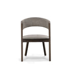 Grover - Modern Grey & Dark Wenge Dining Chair (Set of 2)
