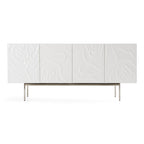 Gwen - Modern White High Gloss Buffet
