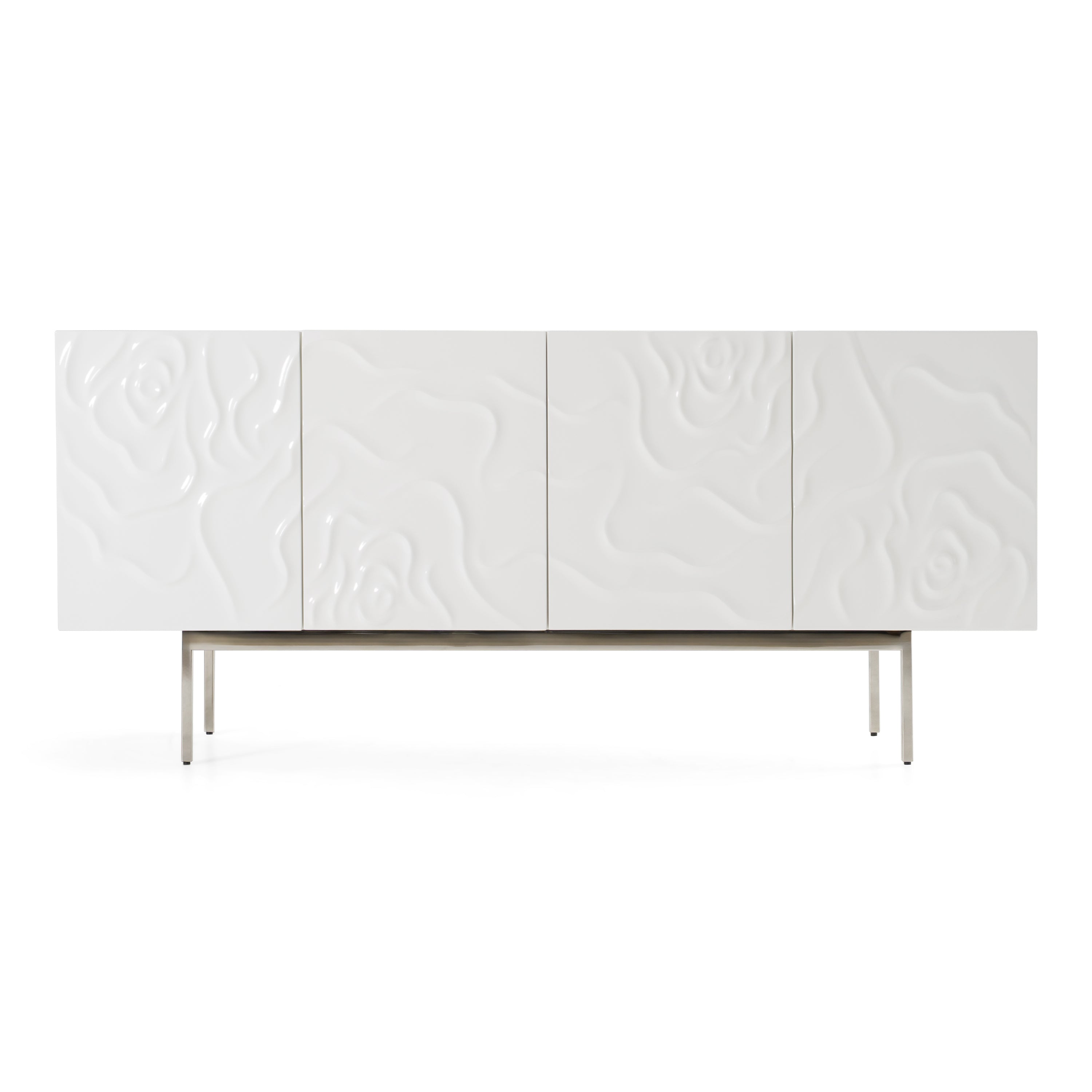 Gwen - Modern White High Gloss Buffet