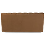 Harris - Modern Brown Fabric Bed - Modern Brown Fabric Bed