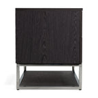 Helenora - Modern Grey Elm Nightstand